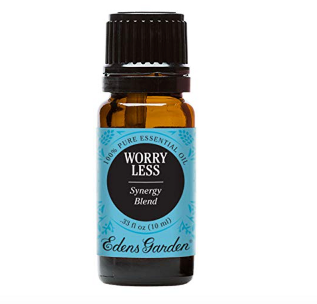 Edens Garden Worry Less Essential Oil Synergy Blend, 100% Pure Therapeutic Grade (Anxiety & Stress) 10 ml